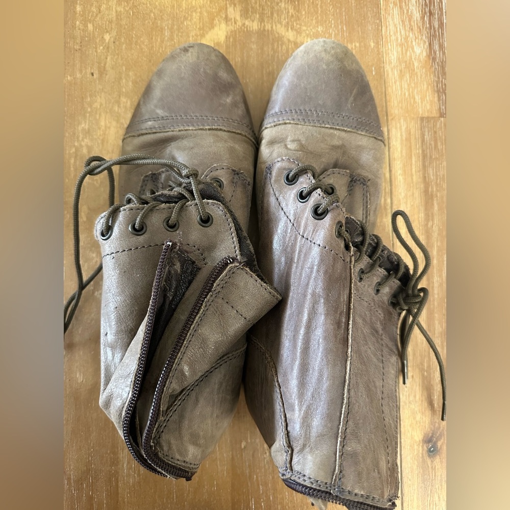 Steve Madden Combat Boots super comfortable